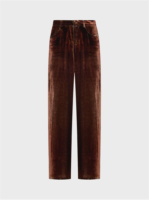 Wide-leg viscose and silk trousers PIERRE-LOUIS MASCIA | PT12699512524/102